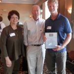 President Brenda Keith, Board memberRod Smith and Stewardship Award Winner, Chris Luley(1)