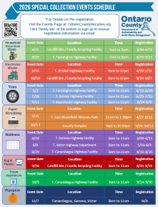 Special collection events