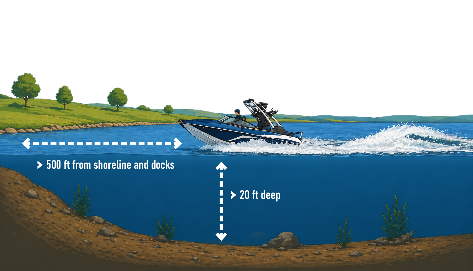 CLWA wakesmart boat diagram
